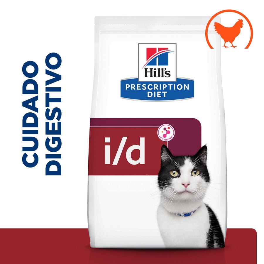 3 kg Hill's Prescription Diet Digestive Care i/d Pollo pienso para gatos, , large indicador imagen numero 2